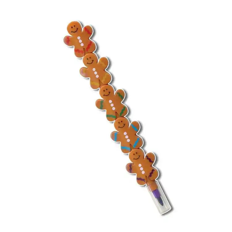 Gingerbread Man Stack-A-Crayon (x3) Christmas 2023