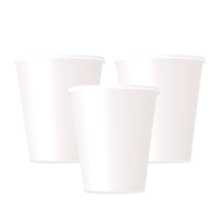 Value Pack - Paper Cups White (x14)