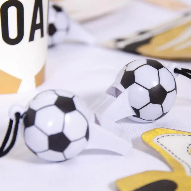 Football Whistles (x6) Kids Party