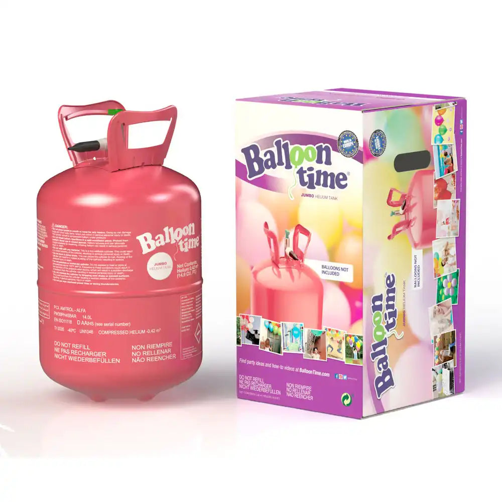Large Helium Canister - Up to 50 9" Balloons General Party