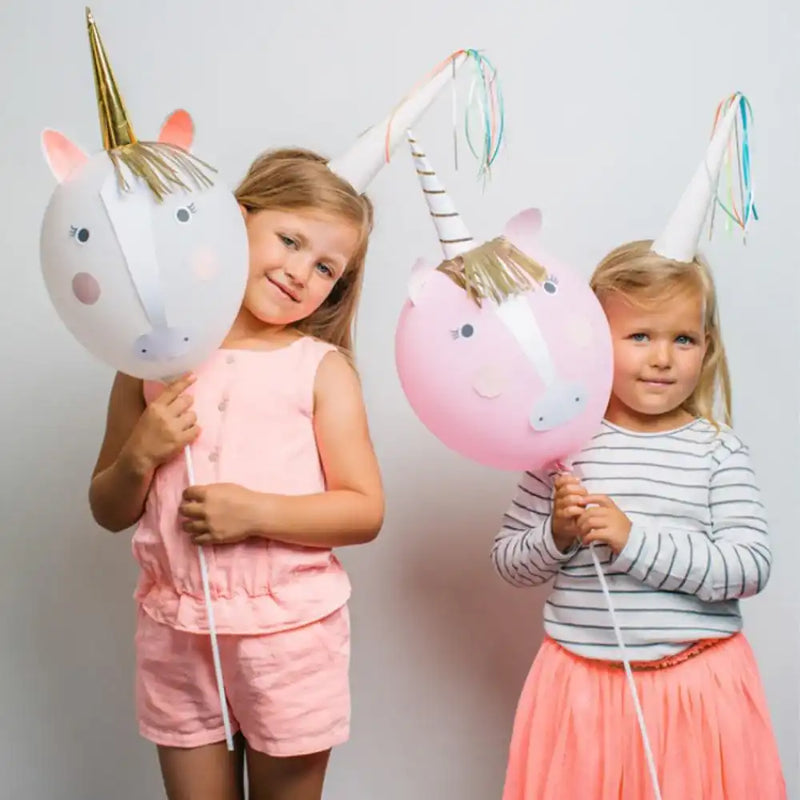 Unicorn Balloon Kit (x4) Kids Party