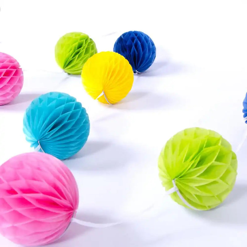 Multicoloured Honeycomb Garland General Party