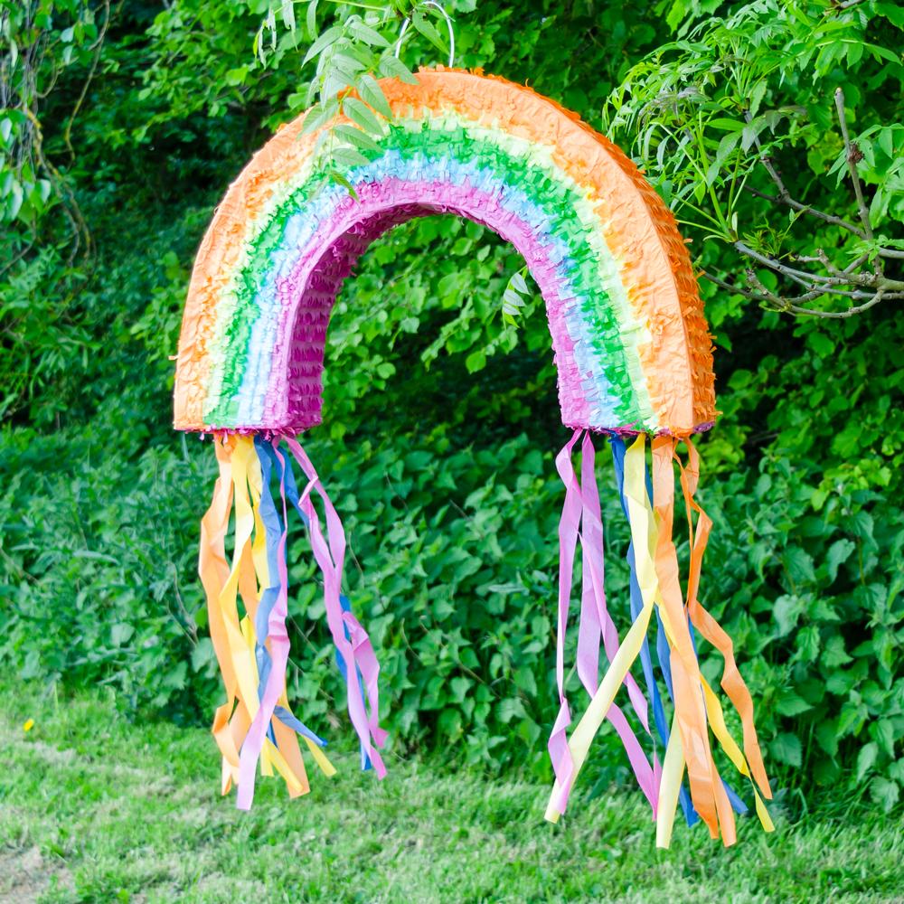 Rainbow Pinata Kids Party