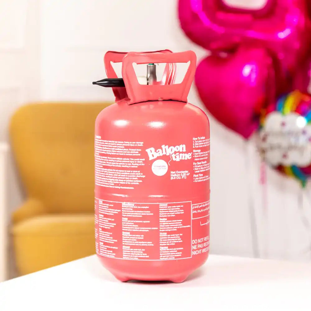 Small Helium Canister - Up to 30 9'' Balloons General Party