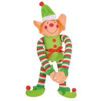 Plush Hanging Elf Christmas 2024