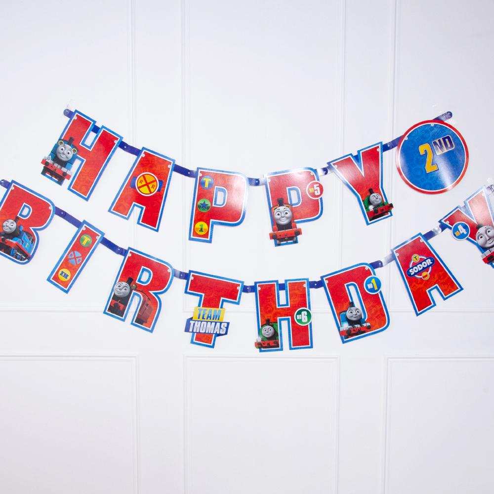 Thomas The Tank Engine Birthday Banner Thomas & Friends