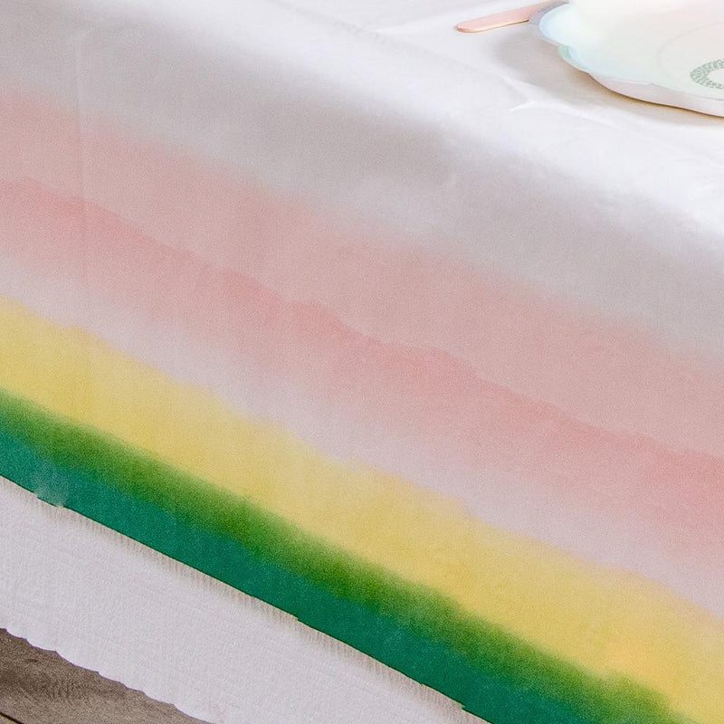 We Heart Pastel Rainbow Table Cover