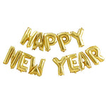 Happy New Year Balloon Garland Gold