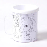 Unicorn Colouring Mug Kids Party