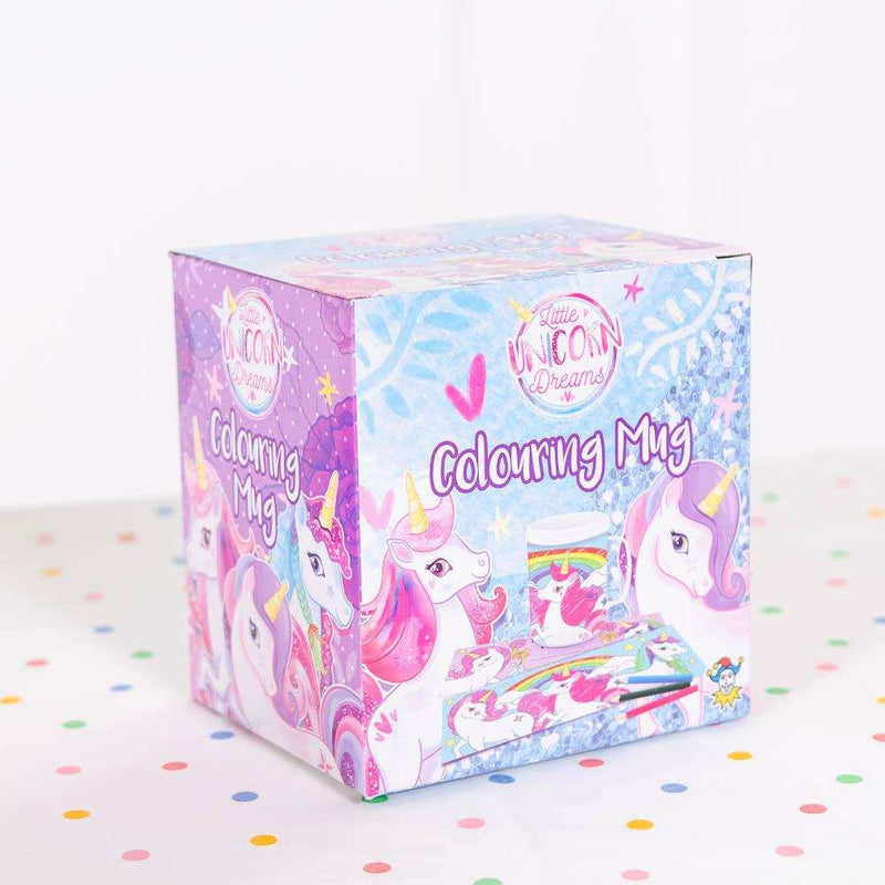 Unicorn Colouring Mug Kids Party