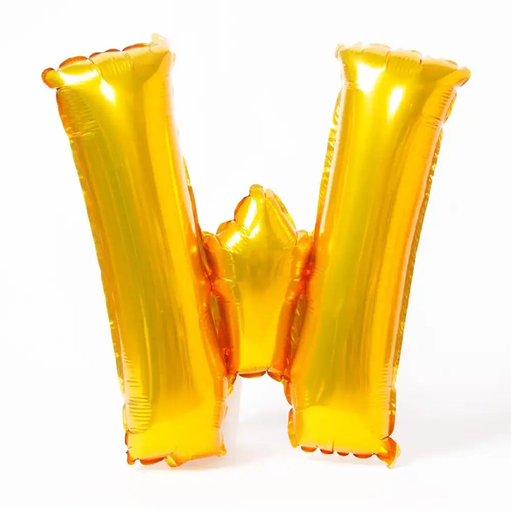 Air-Fill Gold 16" Letter Party Balloon W General Party