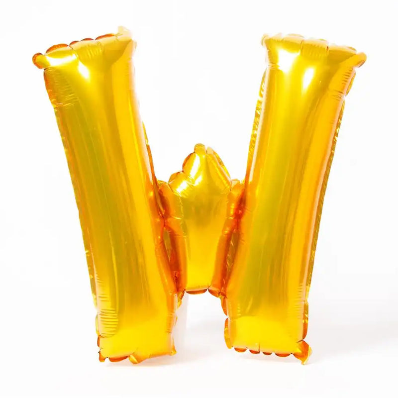Air-Fill Gold 16" Letter Party Balloon W General Party