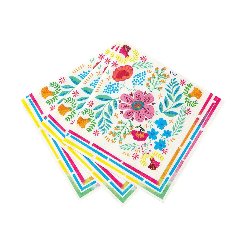 Boho Party Floral Party Napkins (x20) Summer