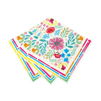 Boho Party Floral Party Napkins (x20) Summer