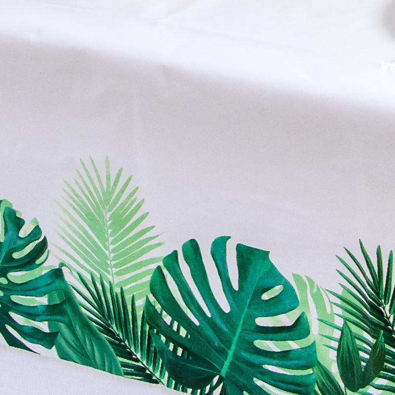 Palm Leaf Paper Table Cover Summer