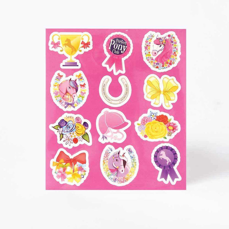 Pony Sticker Sheets (x6) Kids Party