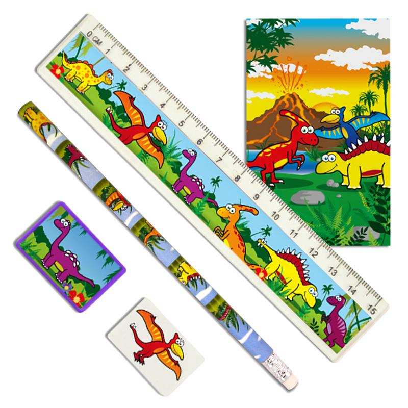 Dinosaur Stationery Set Kids Party
