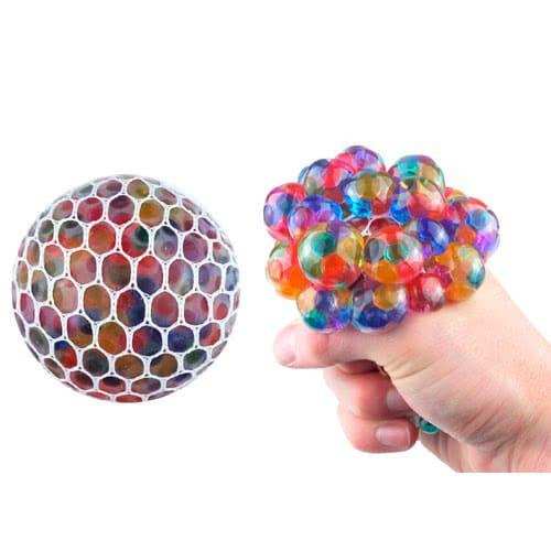 Rainbow Squishy Mesh Ball Kids Party