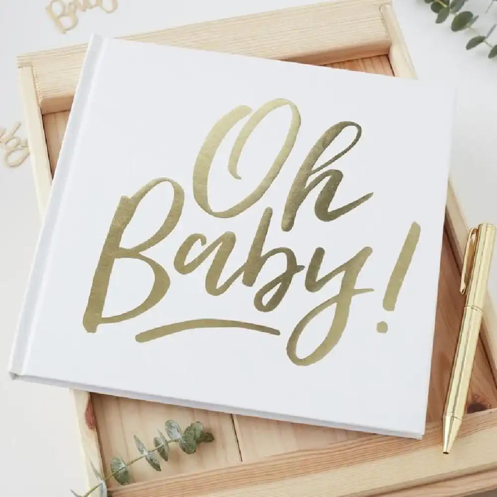 Oh Baby! Guest Book Baby Shower