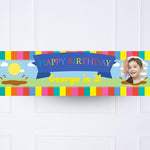 Muddy Puddles Personalised Party Banner