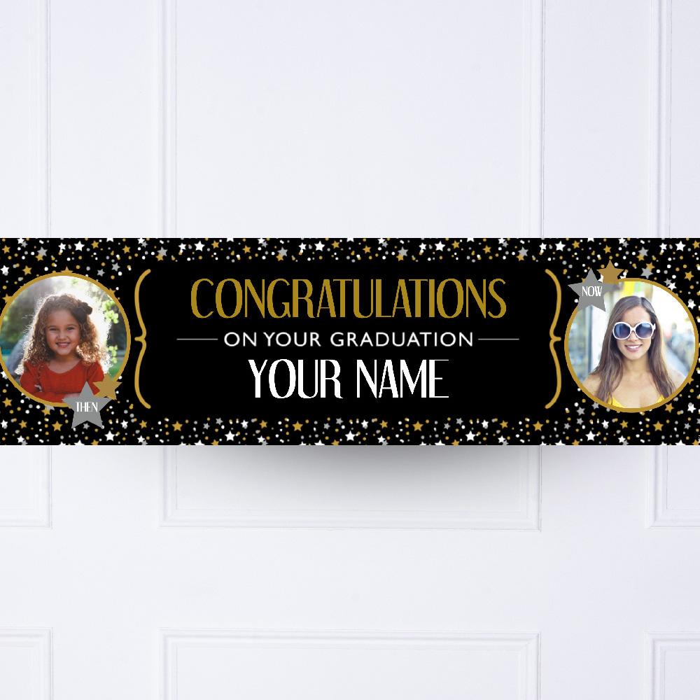 Graduation Personalised Party Banner – Party Pieces