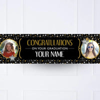 Graduation Personalised Party Banner Yes Personalised Banner