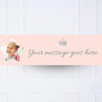 Princess Perfection Personalised Party Banner Yes None Personalised Banner