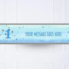 One Little Star Blue Personalised Party Banner No Personalised Banner