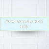 Blue Pastel Perfection Personalised Party Banner No Personalised Banner