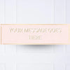 Pink Pastel Perfection Personalised Party Banner No None Personalised Banner