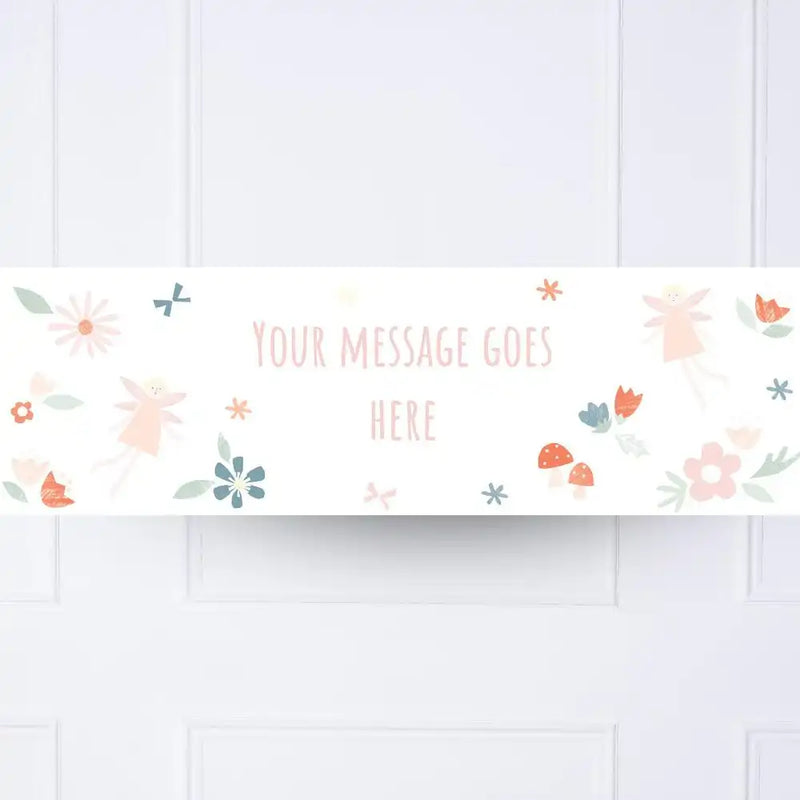 I Believe In Fairies Personalised Party Banner No Personalised Banner