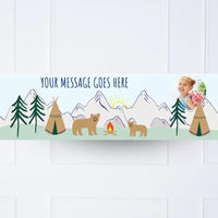 Lets Explore Personalised Party Banner Yes Personalised Banner