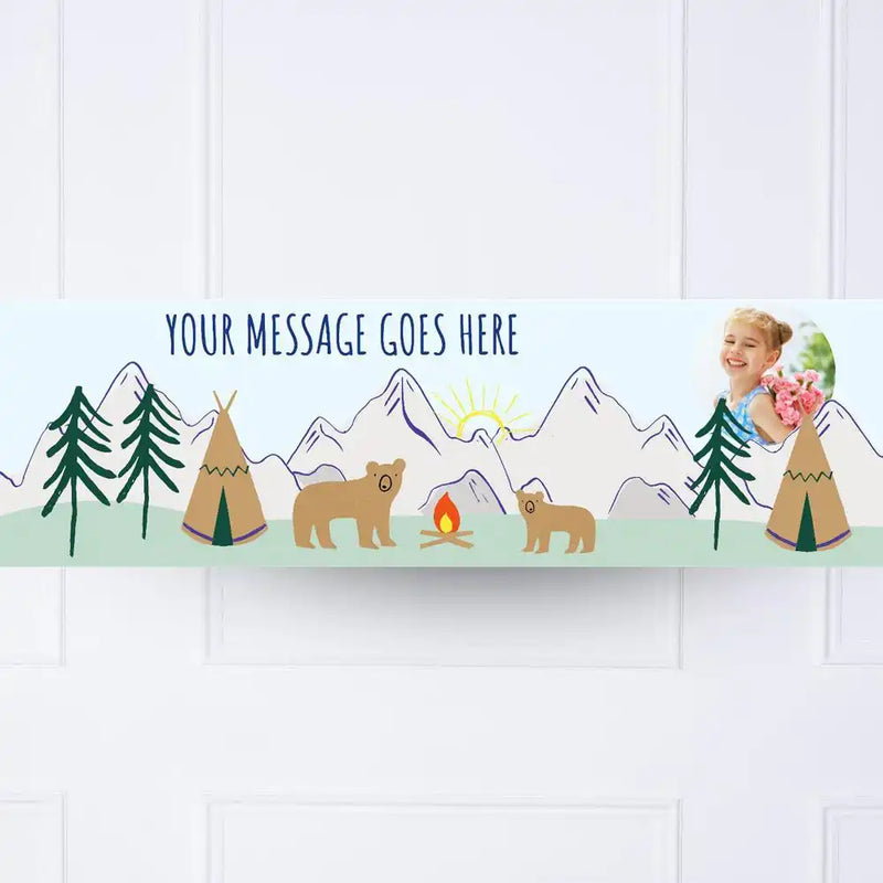 Lets Explore Personalised Party Banner Yes Personalised Banner