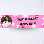 L Plates Party Personalised Party Banner
