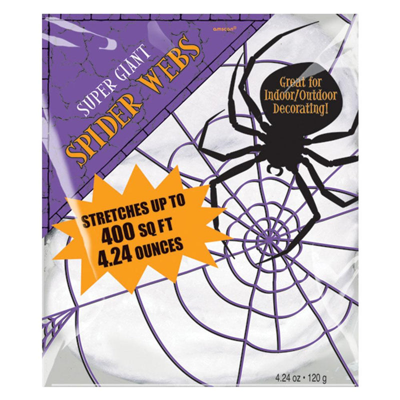 Stretchable Spider Web - White (120g)