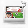Personalised Photo Cake - Football Goal Personalised Cake