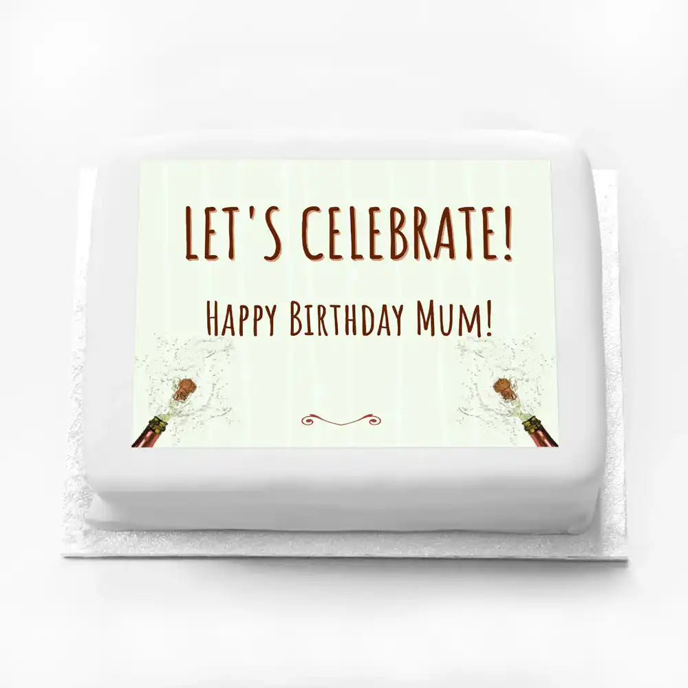 Personalised Photo Cake - Celebration Personalised Cake