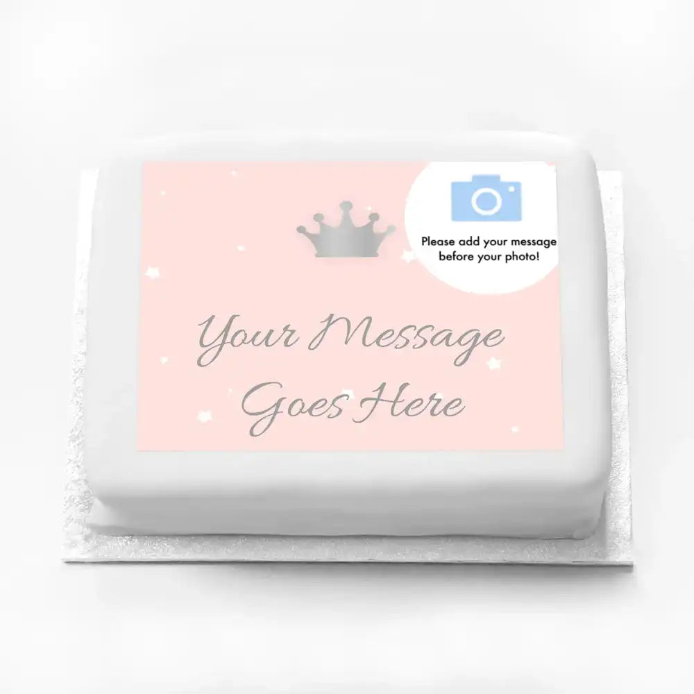 Personalised Photo Cake - Princess Perfection Yes Personalised Cake