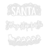 Santa Stop Here Window Sticker Christmas 2024