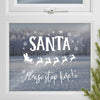 Santa Stop Here Window Sticker Christmas 2024