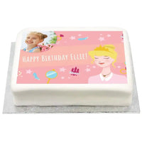 Personalised Photo Cake - Princess Yes Personalised Cake