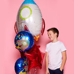 Blast Off! - Helium Balloon Bouquet (x5)