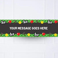 Gaming Party Personalised Party Banner No Personalised Banner