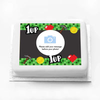 Personalised Photo Cake - Gaming Party Personalised Cake
