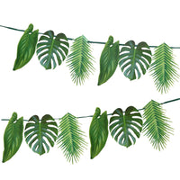 Tropical Palm - Leaf Garland Summer