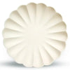 Large Cream Compostable Scalloped Party Plates (x8) General Party