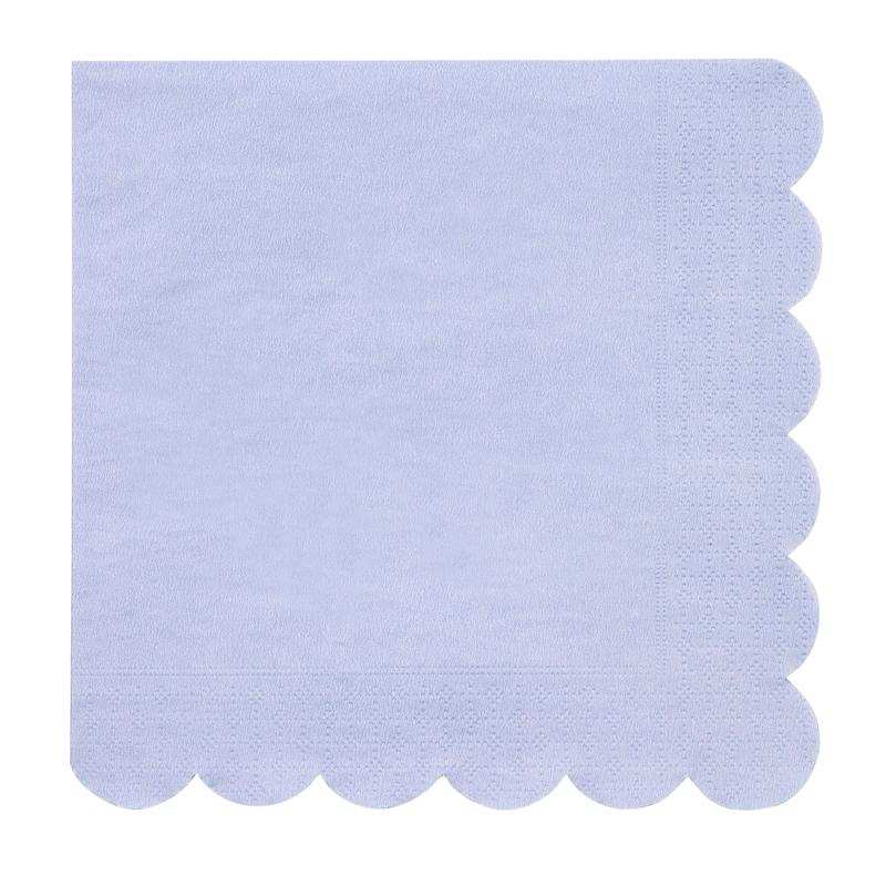 Multicolor Scalloped Edge Party Napkins (x20) General Party