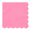 Multicolor Scalloped Edge Party Napkins (x20) General Party