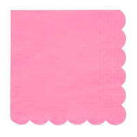 Multicolor Scalloped Edge Party Napkins (x20) General Party