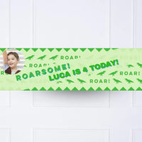 Let's Roar Personalised Party Banner Yes Personalised Banner
